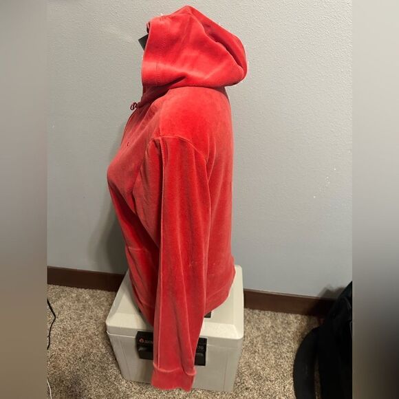 Nike Youth Large (12-14) Red Full ZIP Hooded Jacket - Picture 2 of 5